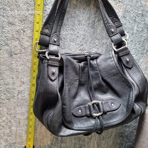 LANCEL Paris Black Leather Designer Purse - Picture 2 of 16